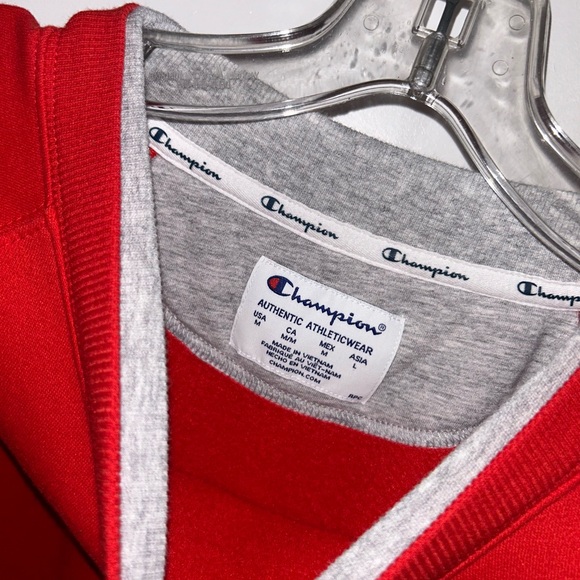 CHAMPION Red Cropped Sweater - Picture 4 of 4